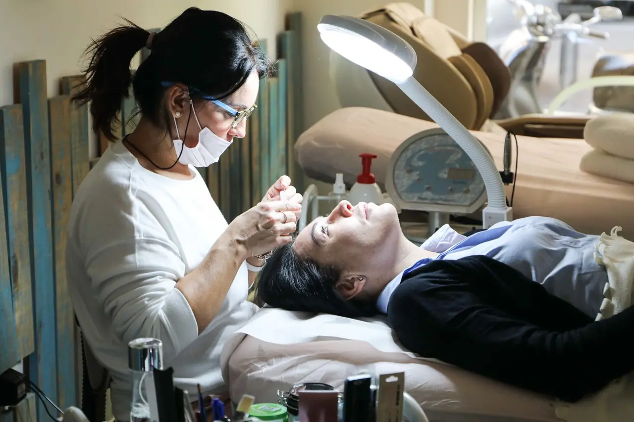 Professional skincare application
